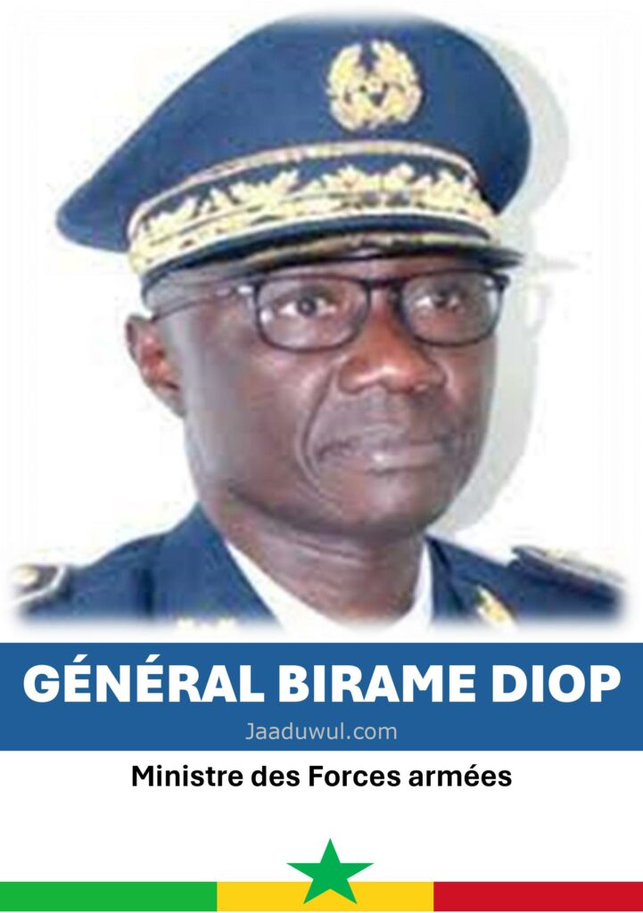 Général Birame Diop, Ministre des Forces armées