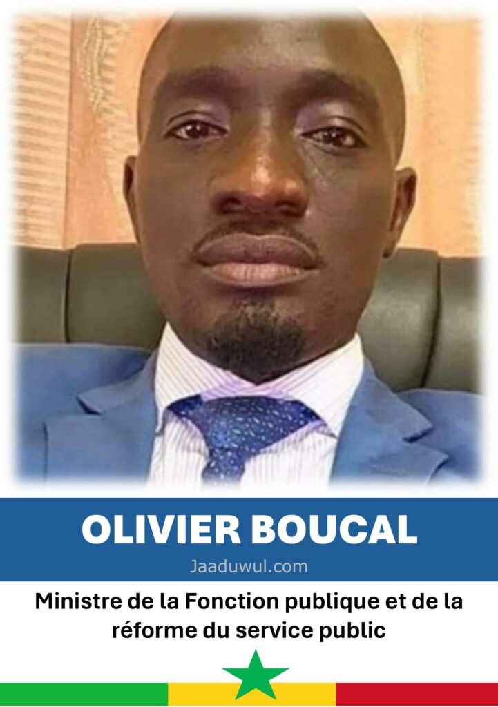 Olivier Boucal, Ministre de la Fonction publique et de la réforme du service public